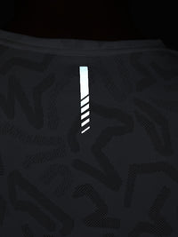Thumbnail for HRX by Hrithik Roshan Men Brand Logo Printed V-Neck Rapid-Dry Sports T-shirt - Distacart