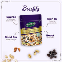 Thumbnail for Happilo Premium Oven Roasted & Lightly Salted Party Mix - Distacart