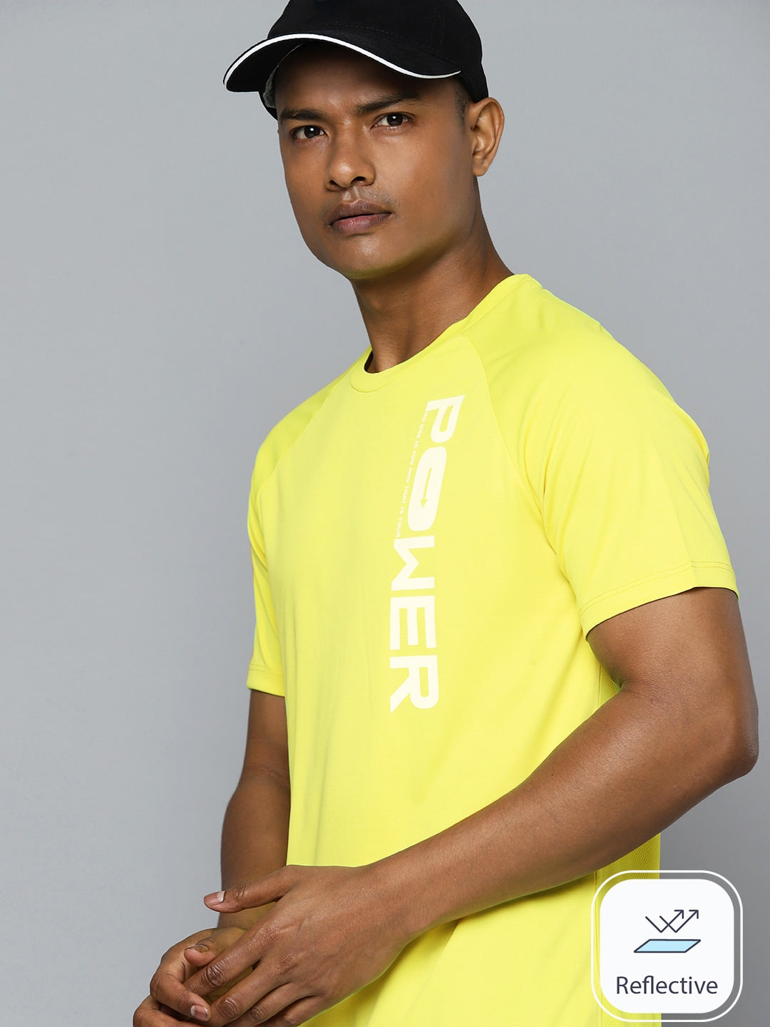 HRX by Hrithik Roshan Rapid-Dry Printed Training T-shirt - Distacart