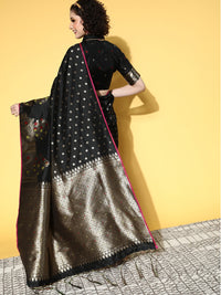 Thumbnail for Saree Mall Ethnic Motifs Saree with Solid Border - Distacart