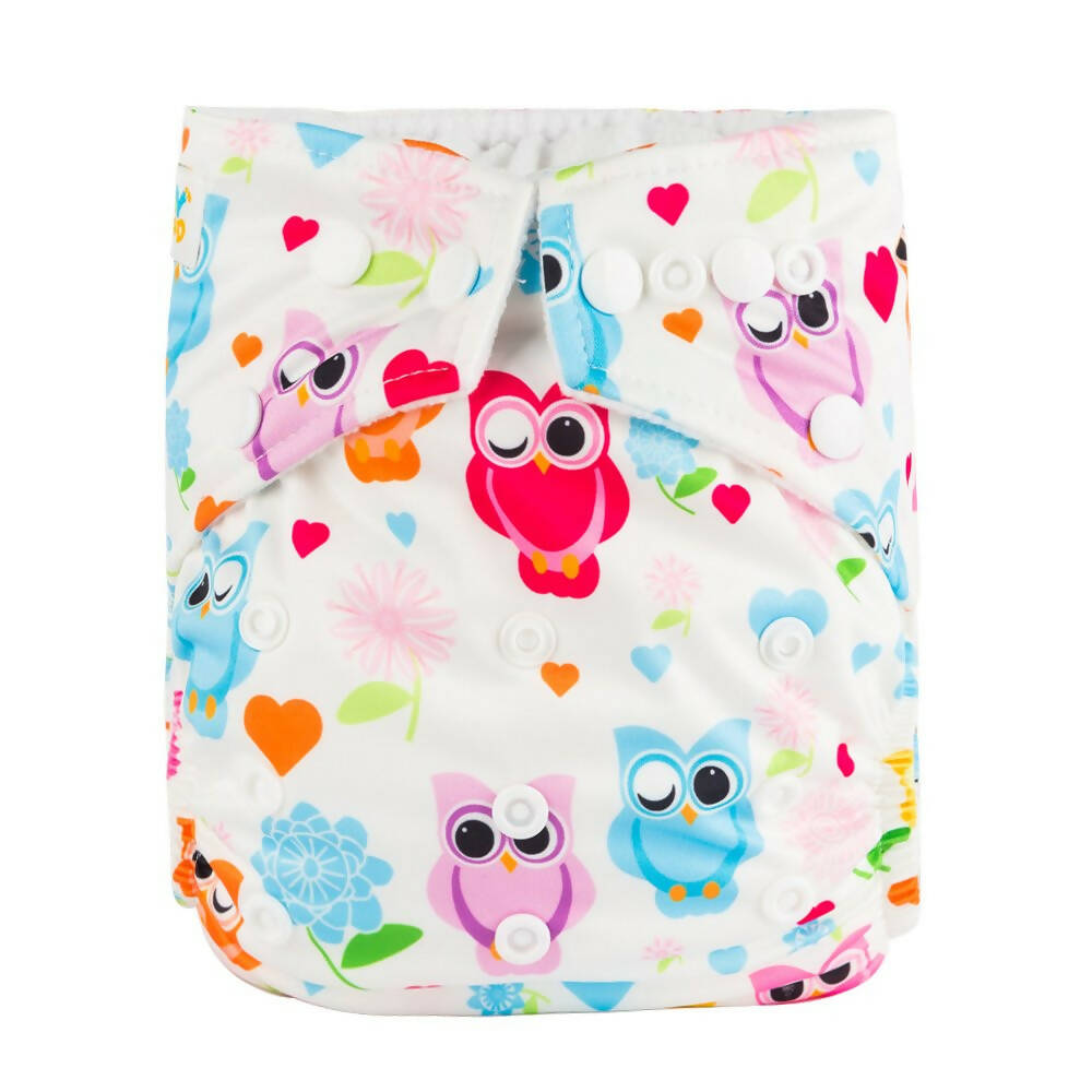 Sunshine Baby Bamboo Charcoal Reusable Diapers for New Born Babies - Distacart