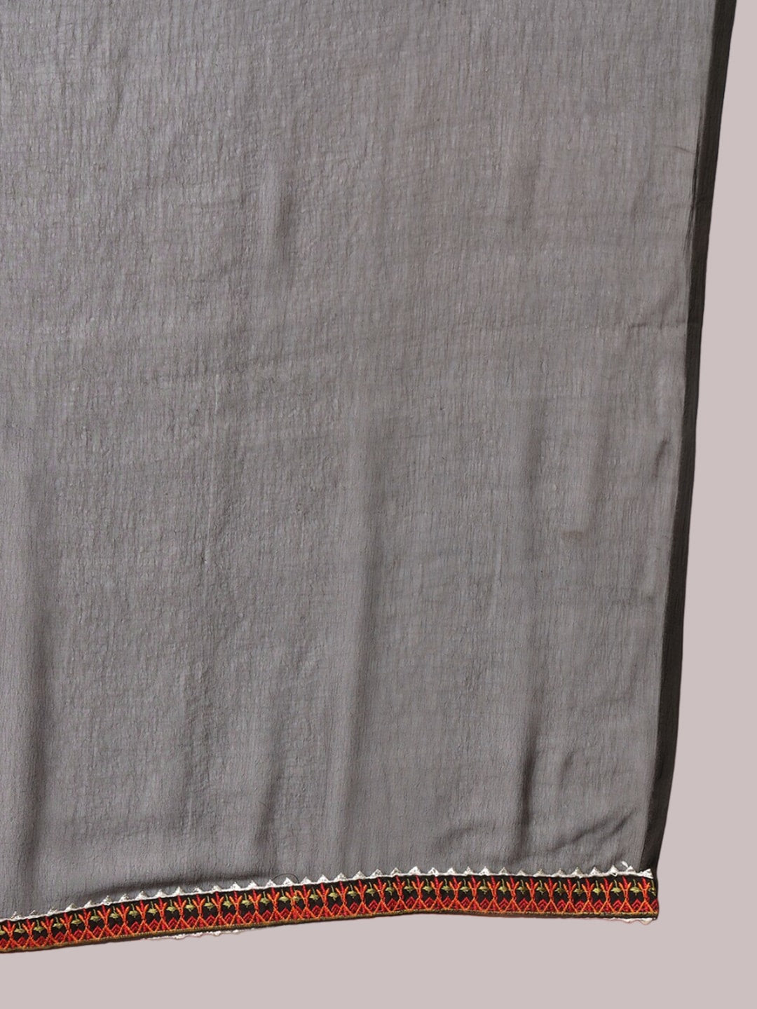 Kalini Ethnic Motifs Yoke Design Mirror Work Pleated Kurta & Trousers With Dupatta - Distacart