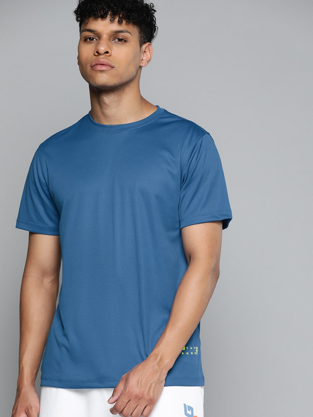 HRX by Hrithik Roshan Antimicrobial Training or Gym T-shirt - Distacart
