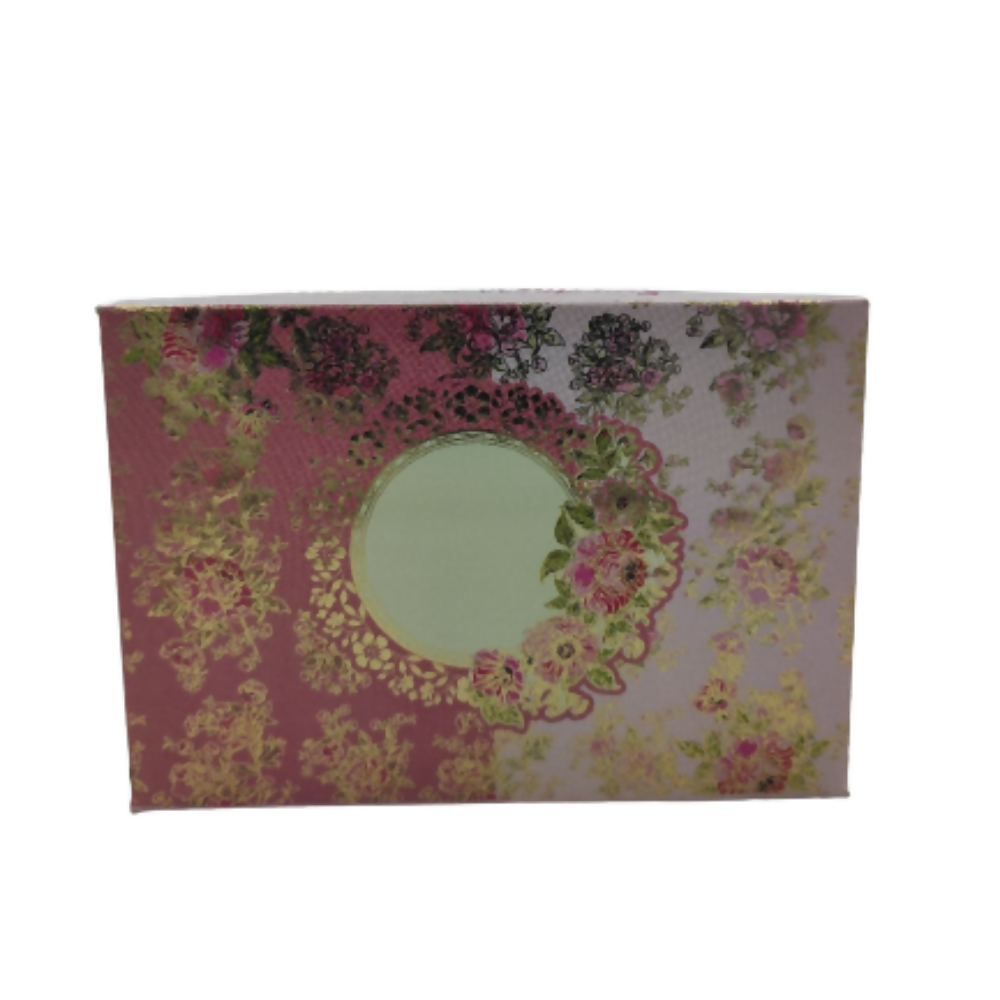 Designer Empty DIY Sweets Gift Box For Diwali, Chocolates, Snack & Return Gifts (Pink) Size 500 Gm Storage - Distacart
