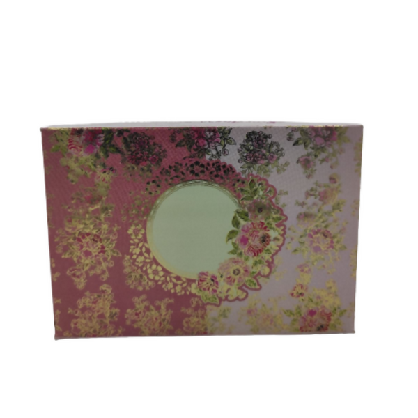Designer Empty DIY Sweets Gift Box For Diwali, Chocolates, Snack & Return Gifts (Pink) Size 500 Gm Storage - Distacart