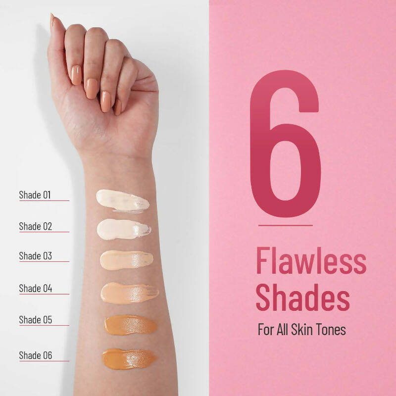 Swiss Beauty Shiny Pearl Water Drop Blemish Balm BB Foundation - 06 - Distacart