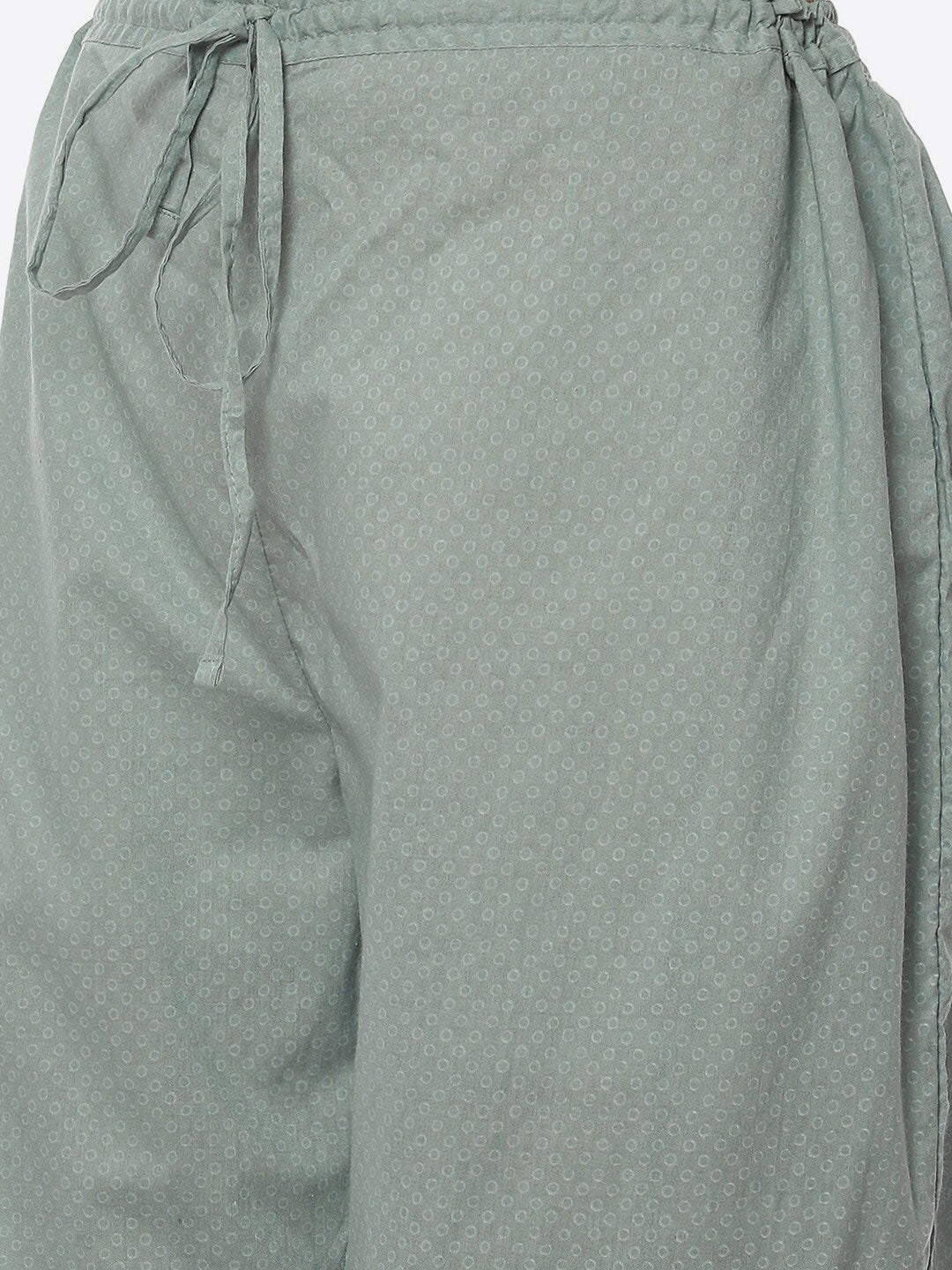 Biba Floral Printed Kurta With Palazzos & Dupatta - Distacart