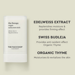 Thumbnail for The Face Shop The Therapy Vegan Sunscreen Stick SPF 50+ - Distacart