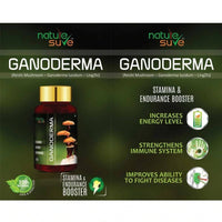 Thumbnail for Nature Sure Ganoderma Ling Zhi Reishi Mushroom Capsules