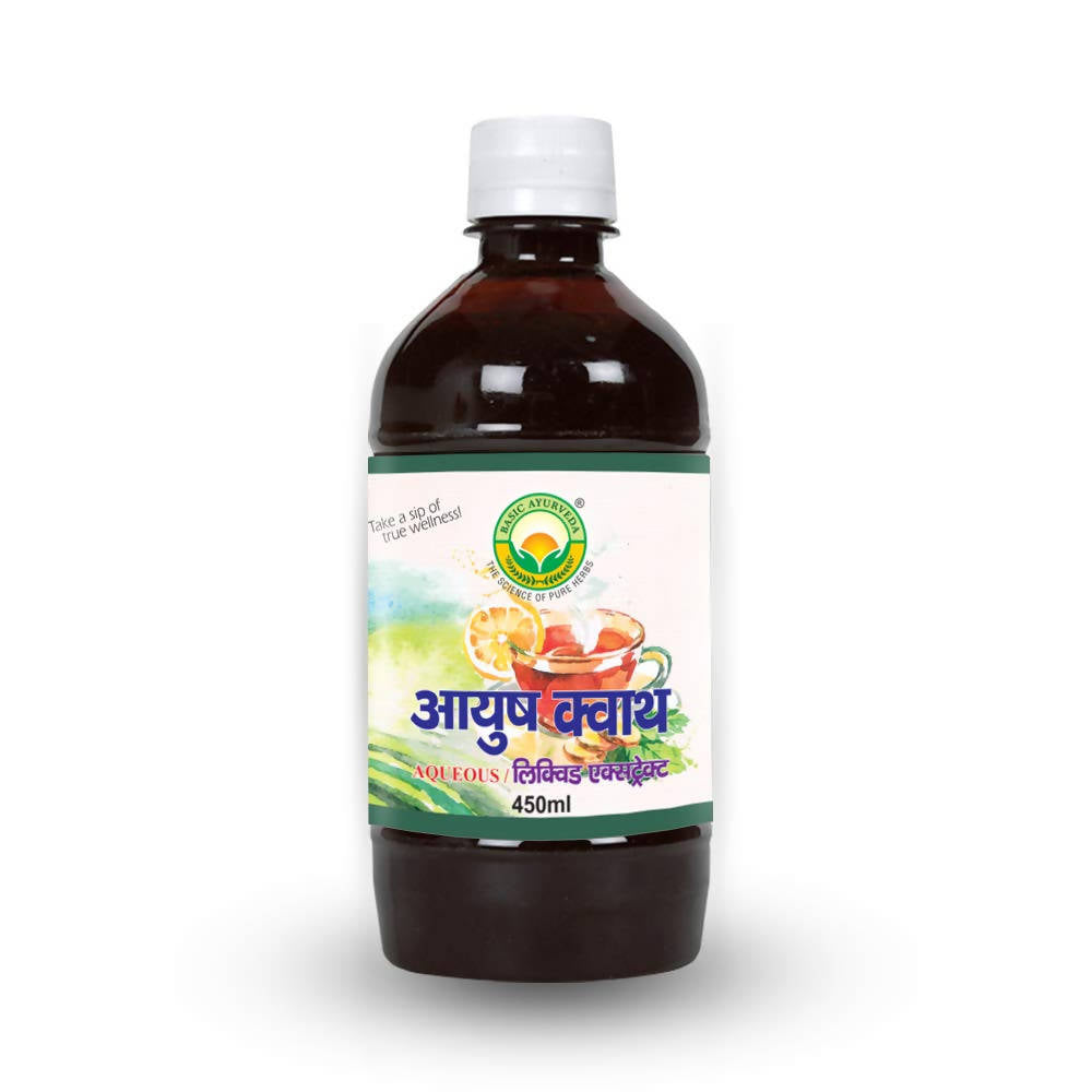 Basic Ayurveda Ayush Kwath Liquid Extract 450 ml