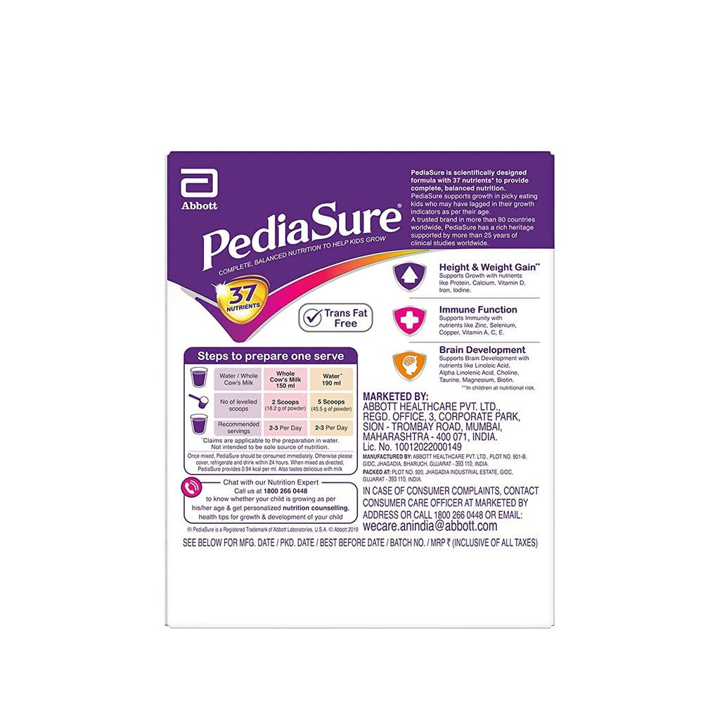 PediaSure Health and Nutrition Drink Powder (Kesar Badam)
