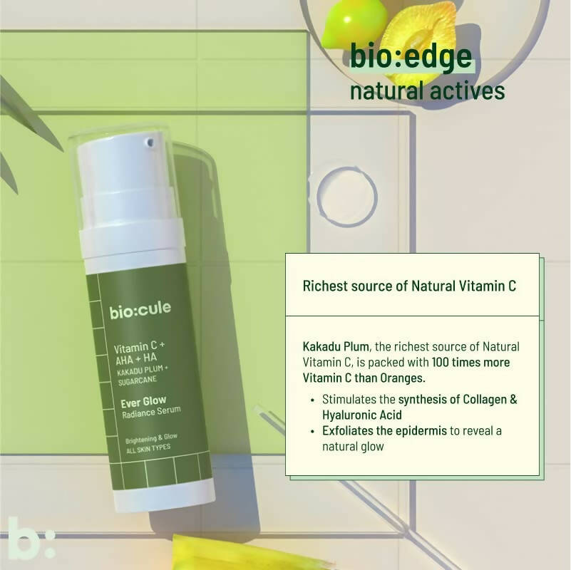 Biocule Ever Glow Radiance Vitamin C Face Serum - Distacart
