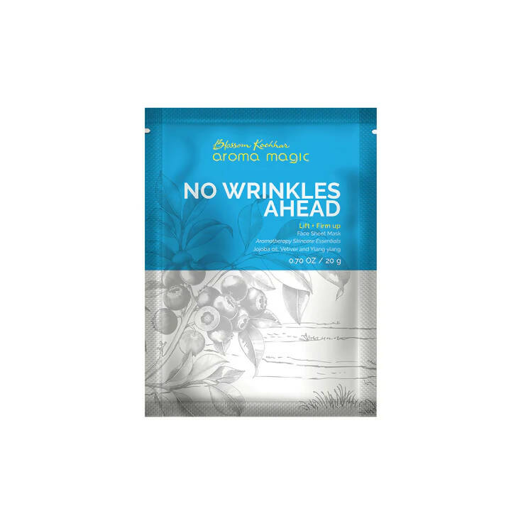 Blossom Kochhar Aroma Magic No Wrinkles Ahead Sheet Mask - Distacart