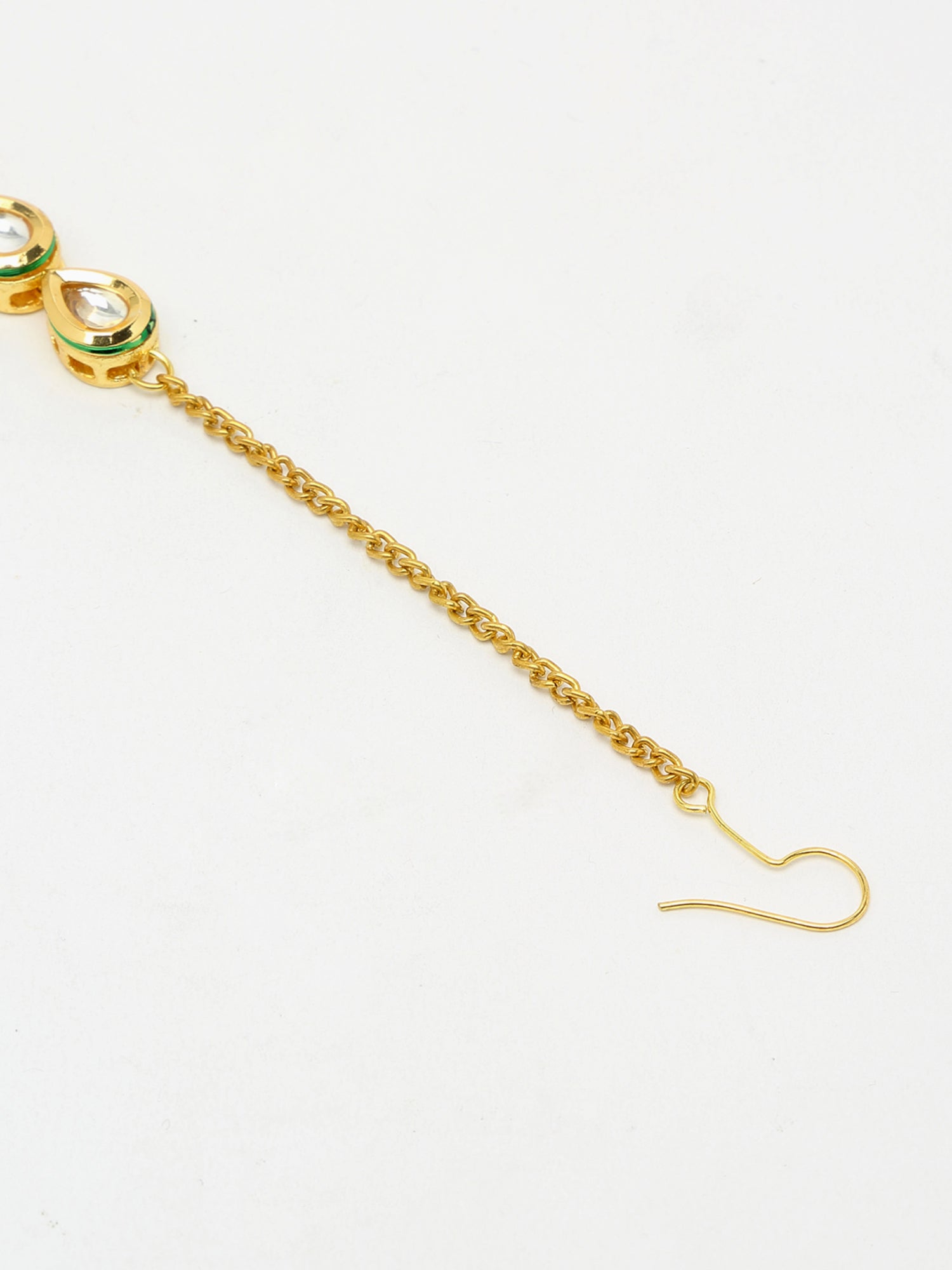 Kundan Maang Tikka - Ruby Raang - Distacart