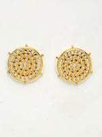 Thumbnail for Kundan Earrings - Ruby Raang - Distacart