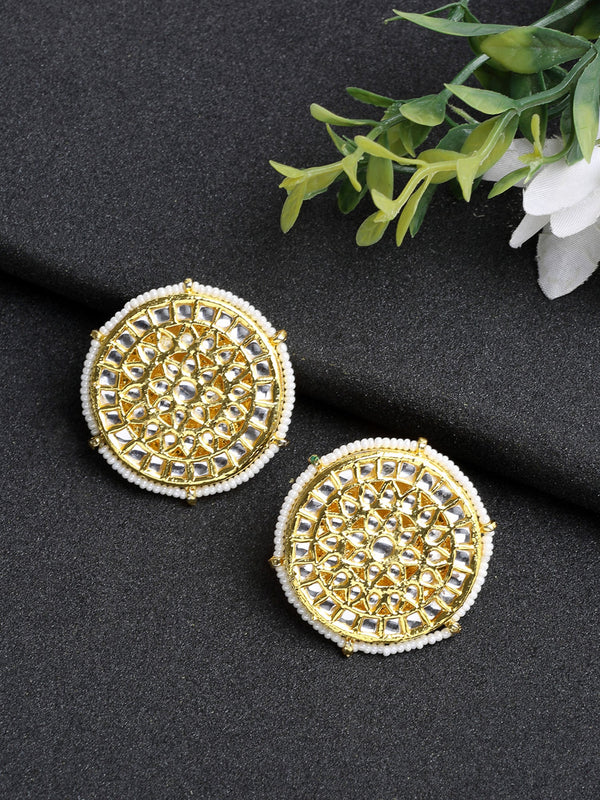 Kundan Earrings - Ruby Raang - Distacart