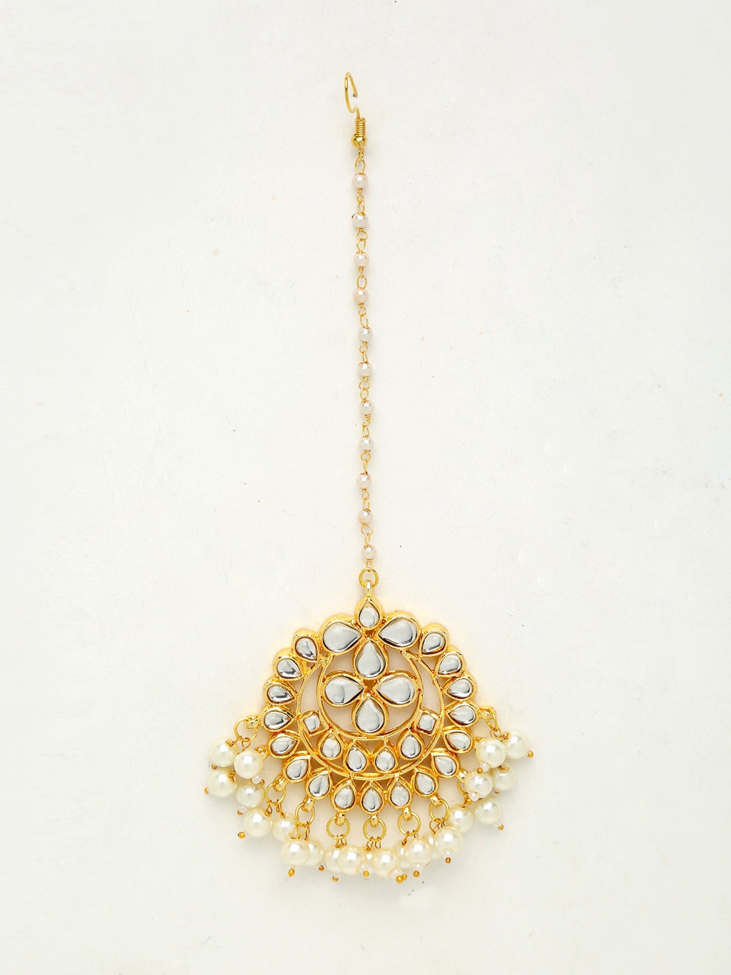 Kundan Maang Tikka - Ruby Raang - Distacart