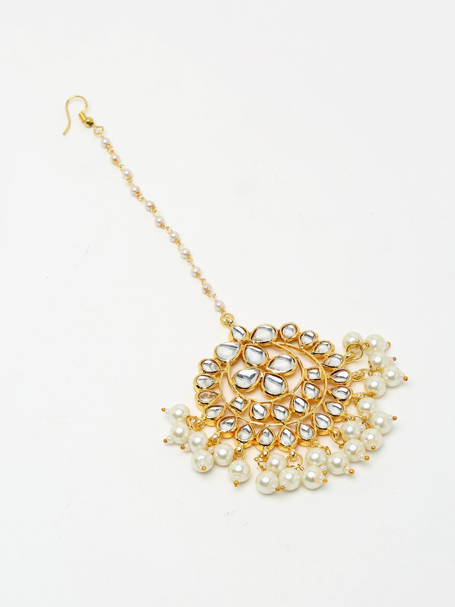 Kundan Maang Tikka - Ruby Raang - Distacart