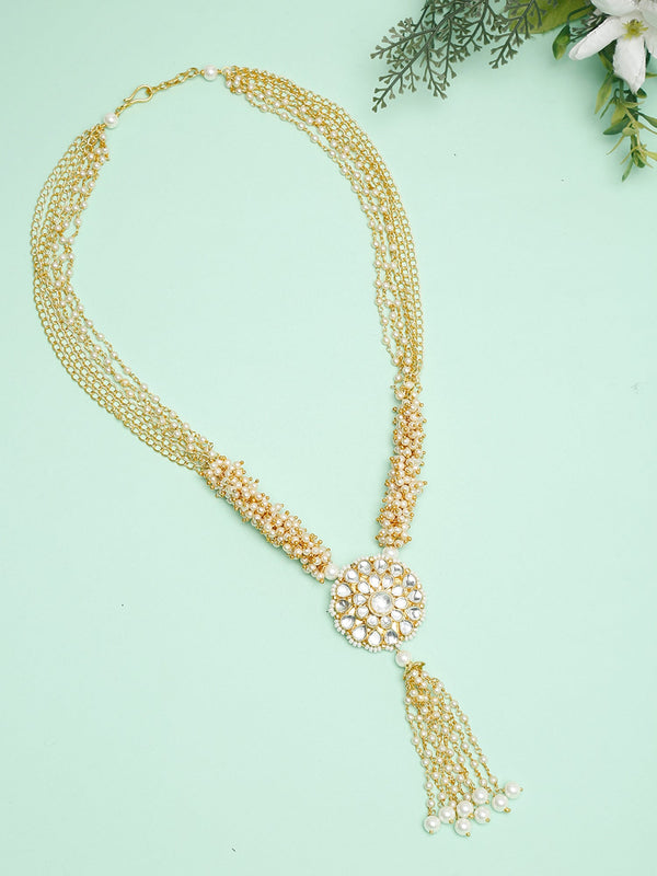 Kundan Neckpiece - Ruby Raang - Distacart
