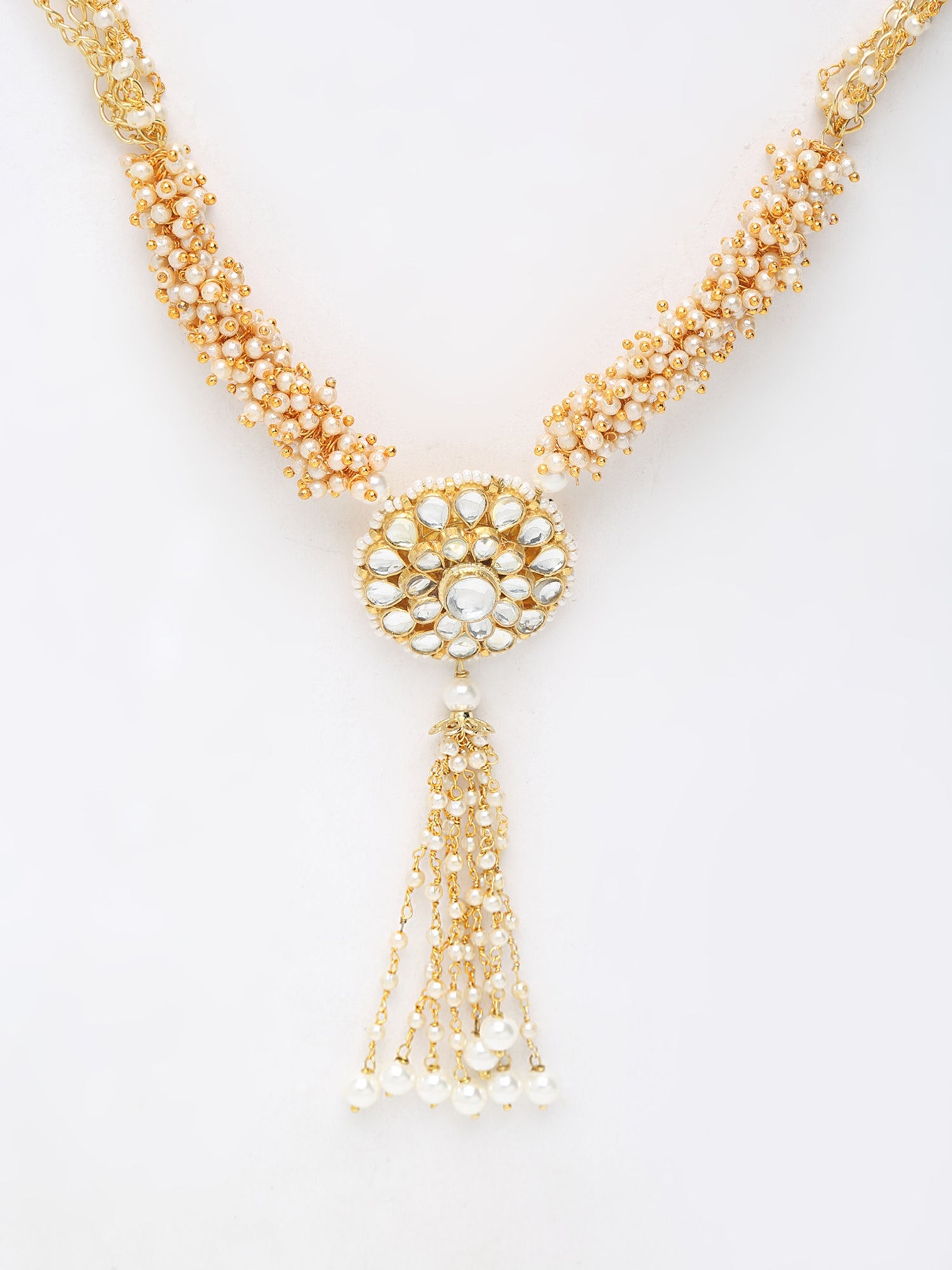 Kundan Neckpiece - Ruby Raang - Distacart