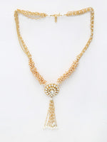Thumbnail for Kundan Neckpiece - Ruby Raang - Distacart