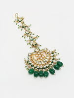 Thumbnail for Kundan Maang Tikka - Ruby Raang - Distacart