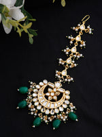 Thumbnail for Kundan Maang Tikka - Ruby Raang - Distacart