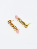 Thumbnail for Kundan Earrings - Ruby Raang - Distacart