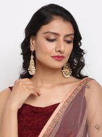 Thumbnail for Kundan Earrings - Ruby Raang - Distacart