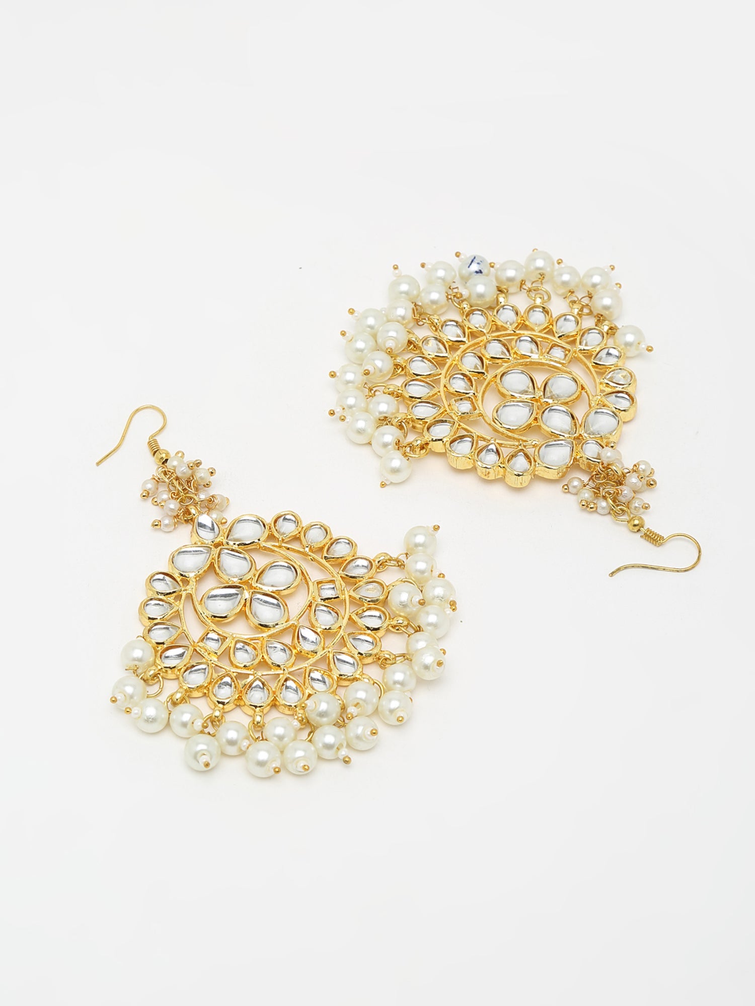 Kundan Earrings - Ruby Raang - Distacart
