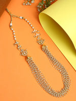 Thumbnail for Pearl Jhumki Necklace - Ruby Raang - Distacart