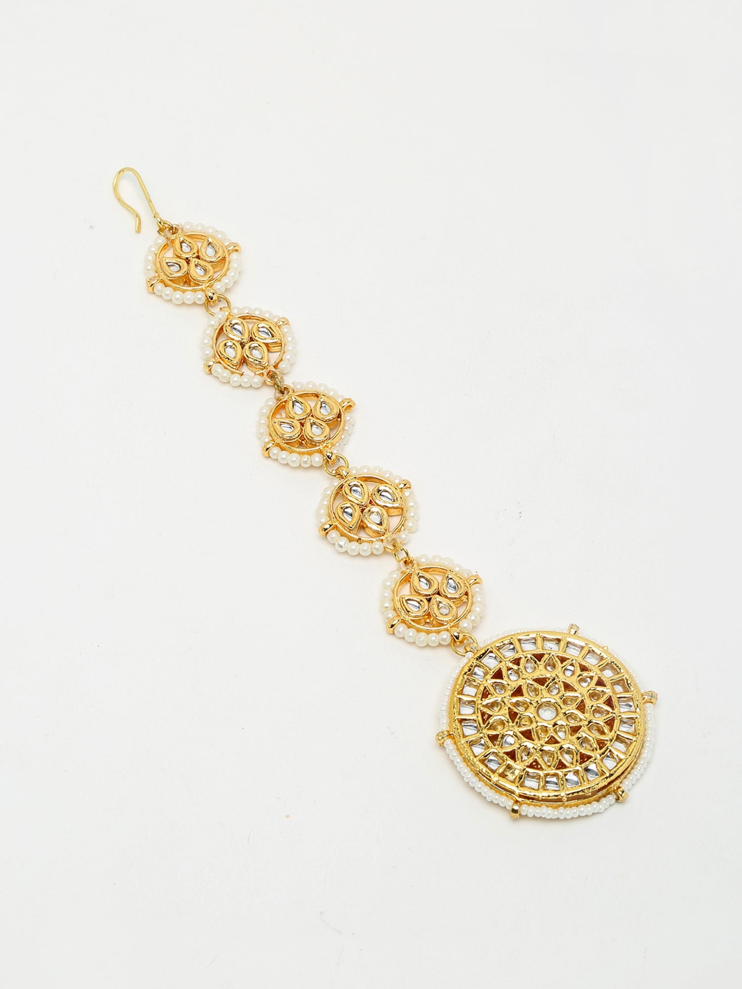 Kundan Maang Tikka - Ruby Raang - Distacart