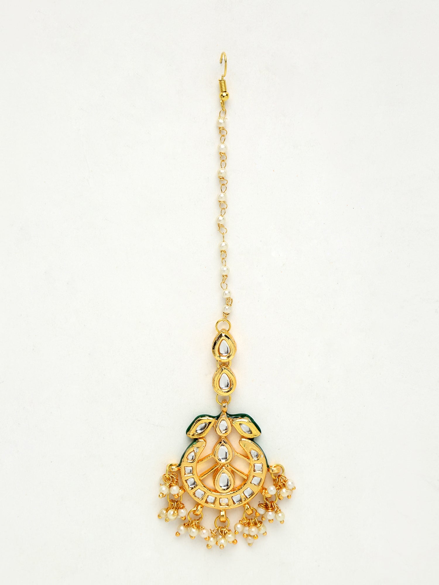 Kundan Maang Tikka - Ruby Raang - Distacart