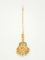 Thumbnail for Kundan Maang Tikka - Ruby Raang - Distacart