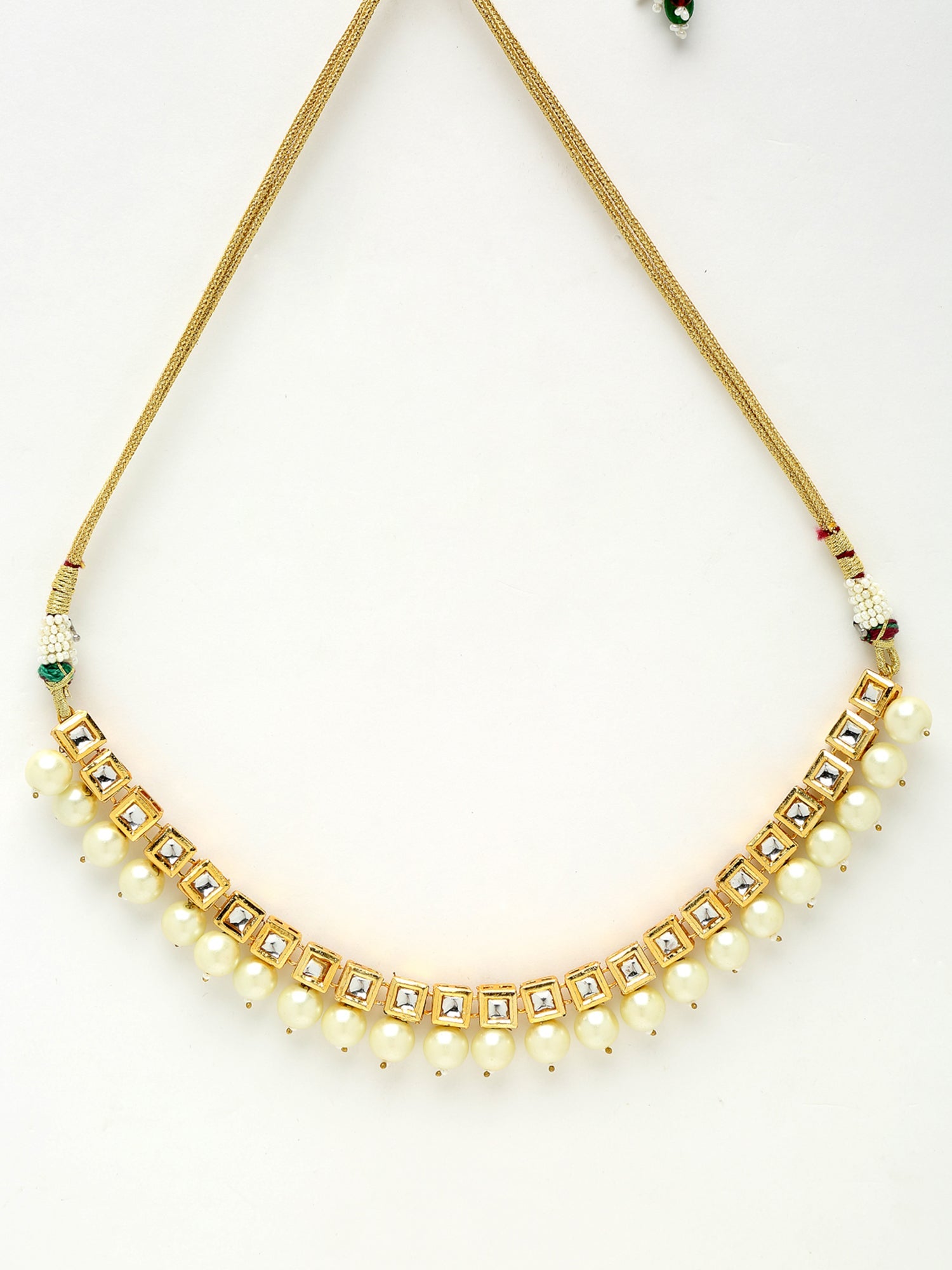 Kundan Neckpiece - Ruby Raang - Distacart