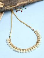 Thumbnail for Kundan Neckpiece - Ruby Raang - Distacart