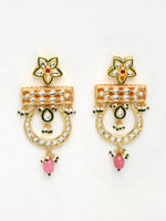 Thumbnail for Kundan Earrings - Ruby Raang - Distacart