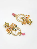 Thumbnail for Kundan Earrings - Ruby Raang - Distacart
