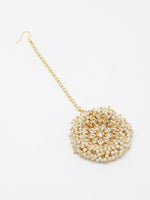 Thumbnail for Kundan Maang Tikka - Ruby Raang - Distacart