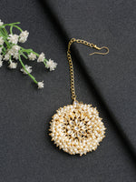 Thumbnail for Kundan Maang Tikka - Ruby Raang - Distacart