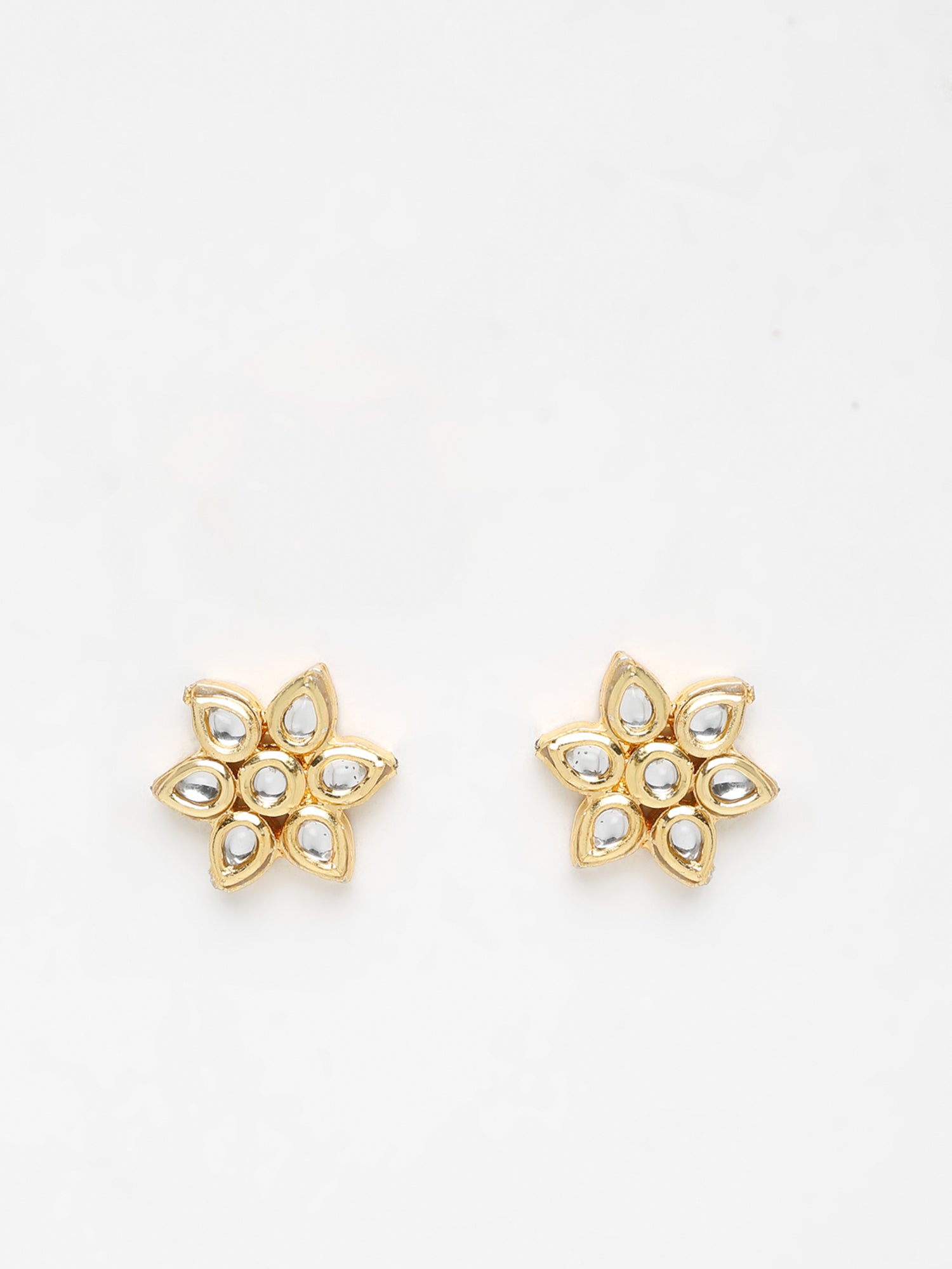 Kundan Studs - Ruby Raang - Distacart