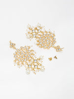 Thumbnail for Kundan & Pearl Earrings - Ruby Raang - Distacart