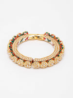 Thumbnail for Pearl Embellished Bangle - Ruby Raang - Distacart