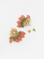 Thumbnail for Stone Kundan Earrings - Ruby Raang - Distacart