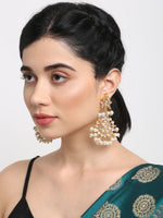 Thumbnail for Kundan Earrings - Ruby Raang - Distacart
