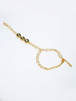 Thumbnail for Kundan Hand Harness Set Of 2 - Ruby Raang - Distacart