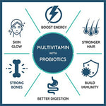 Thumbnail for Carbamide Forte Multivitamin Tablets for Men & Women with Probiotics & Ginseng - Distacart