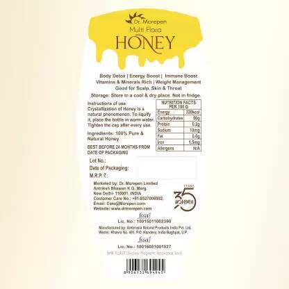 Dr. Morepen Natural & Pure Multi Flora Honey - Distacart