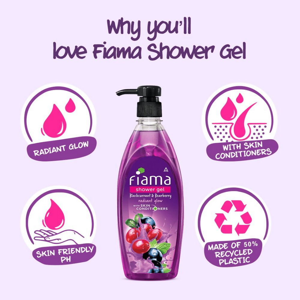 Fiama Shower Gel Blackcurrant & Bearberry - Distacart