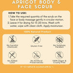 Thumbnail for Organicos Apricot Face & Body Scrub - Distacart